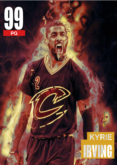 NBA 2K23 2KDB Custom Card Kyrie