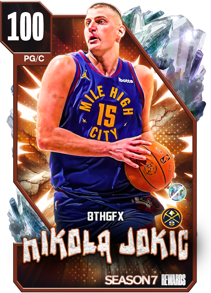 NBA 2K24 2KDB Custom Card Nikola Jokic