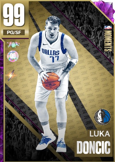 NBA 2K23 2KDB Custom Card Luka Doncic