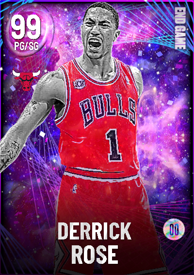 NBA 2K22 2KDB Custom Card Derrick Rose