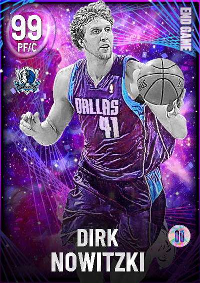 NBA 2K22 2KDB Custom Card Dirk Nowitzki