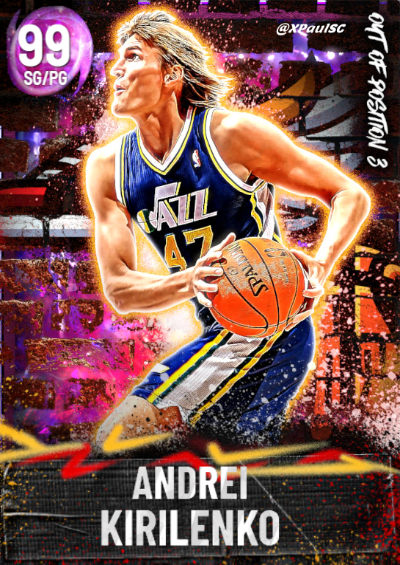 Nba K Kdb Custom Card Andrei Kirilenko K Throwback