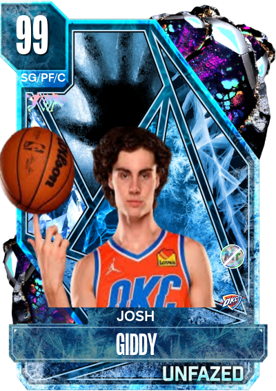 Nba K Kdb Custom Card Josh Giddy