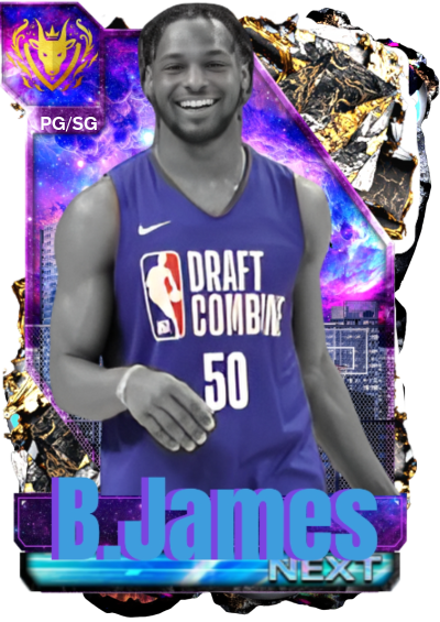 NBA 2K24 2KDB Custom Card Bronny James