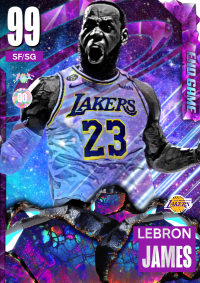 NBA 2K23 2KDB Custom Card Lebron James