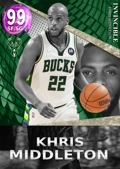 Nba K Kdb Custom Card Invincible Khris Middleton