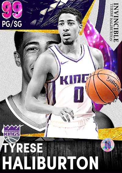 NBA 2K21 2KDB Custom Card Lmao Tried To Make Purple Invincible