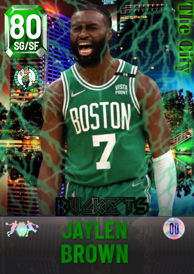 NBA 2K22 2KDB Custom Card Jaylen Brown