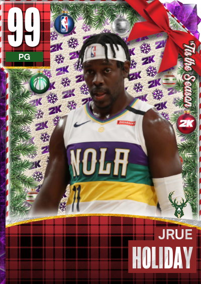 Nba K Kdb Custom Card Jrue Happy Holiday