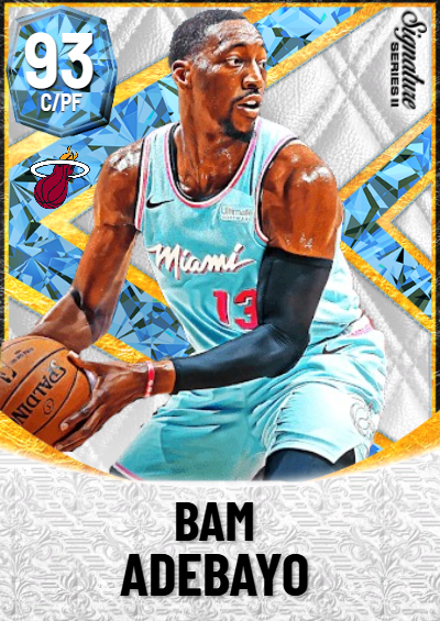 Nba K Kdb Custom Card Bam Adebayo