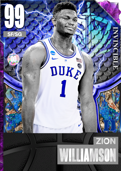 NBA 2K23 2KDB Custom Card COLLAGE ZION