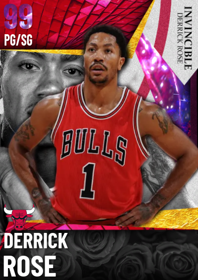 Nba K Kdb Custom Card Derrick Rose