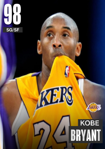 NBA 2K23 2KDB Custom Card Kobe Bryant