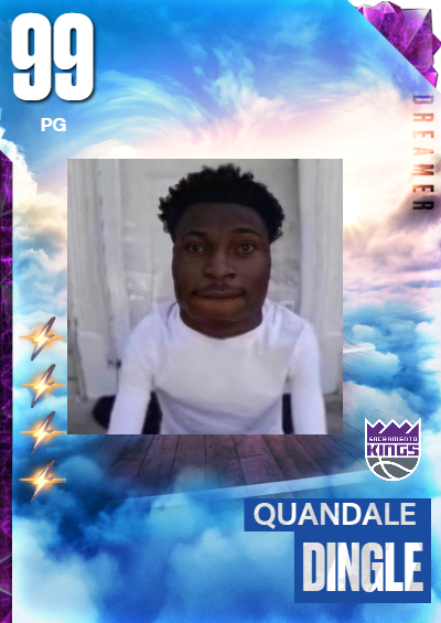 NBA 2K23 2KDB Custom Card GOAT