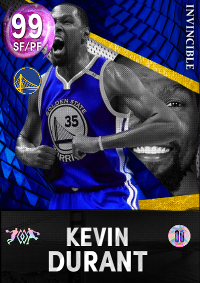 Nba K Kdb Custom Card Invincible Kev Dur