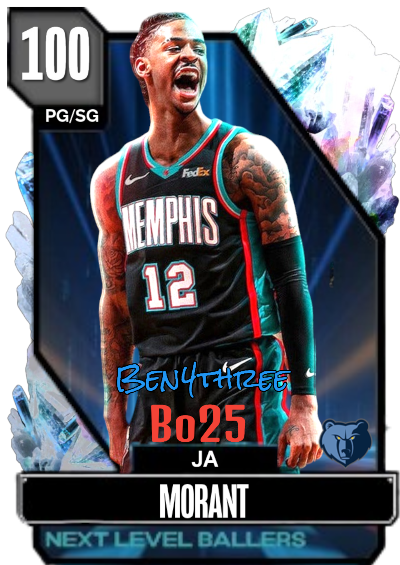 NBA 2K24 2KDB Custom Card Collab With Bo25