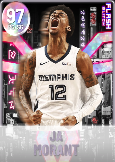 Nba K Kdb Custom Card Ja Morant