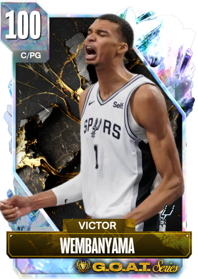 NBA 2K24 2KDB Custom Card Victor Wembanyama