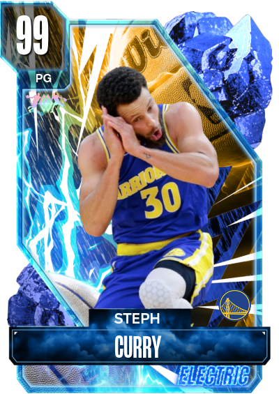 NBA 2K24 2KDB Custom Card Steph Curry Card