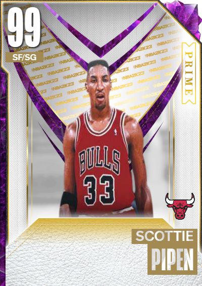 Nba K Kdb Custom Card Scottie Pipen