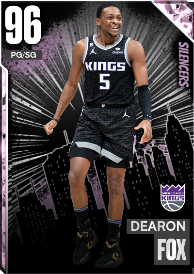 Nba K Kdb Custom Card Dearon Fox