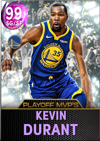 NBA 2K22 2KDB Custom Card Im Under Thee Water