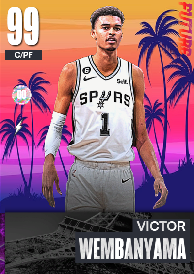 Nba K Kdb Custom Card Victor Wembanyama