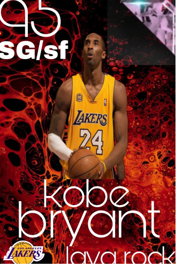 NBA 2K24 2KDB Custom Card Kobe Bryant Custom Card