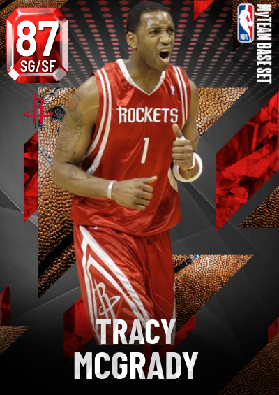 Nba K Kdb Custom Card Tracy Mcgrady