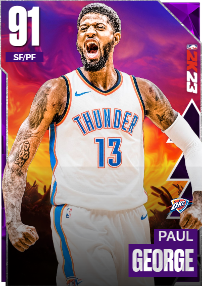 NBA 2K23 2KDB Custom Card Paul George