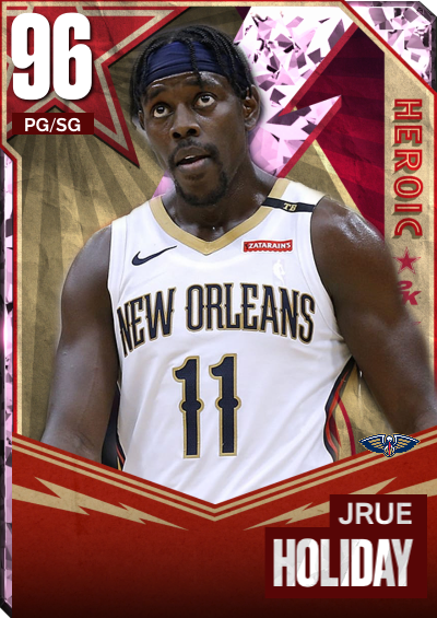 Nba K Kdb Custom Card Jrue Holiday Pelicans Heroic Concept