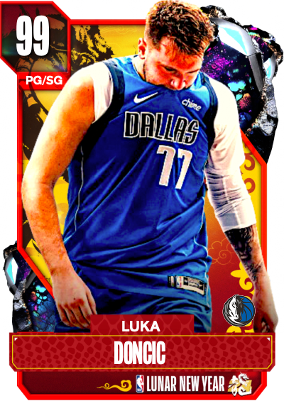 NBA 2K24 2KDB Custom Card Luka Doncic