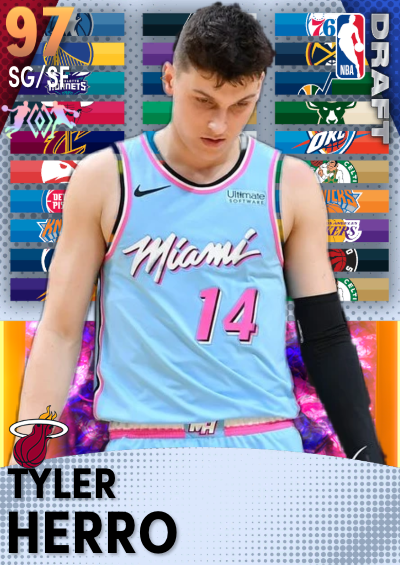 NBA 2K21 2KDB Custom Card Tyler Herro