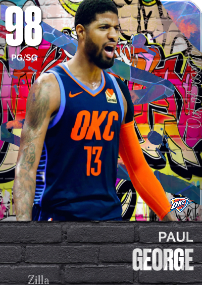 NBA 2K23 2KDB Custom Card Paul George