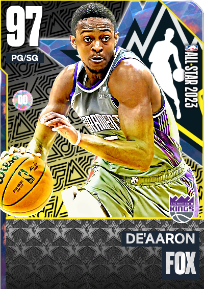 NBA 2K23 2KDB Custom Card All Star Fox