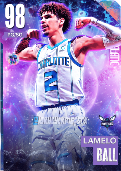 NBA 2K23 2KDB Custom Card Lamelo Balls