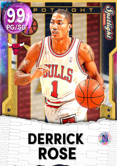 Nba K Kdb Custom Card Throwback D Rose