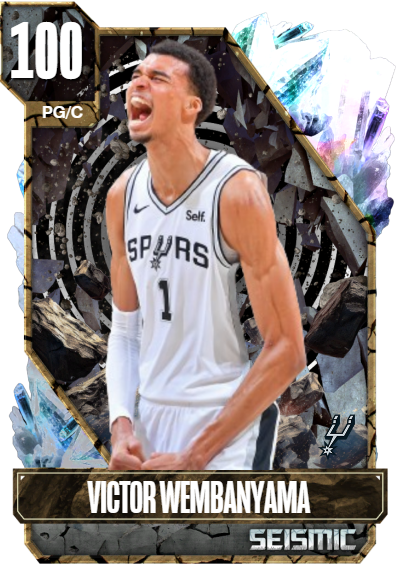 NBA 2K24 2KDB Custom Card Victor Wembanyama