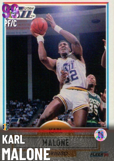 NBA 2K21 2KDB Custom Card Karl Malone