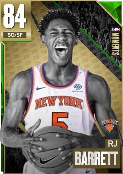 NBA 2K23 2KDB Custom Card Rj Barrett