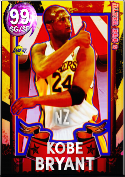 NBA 2K22 2KDB Custom Card Kobe Bryant Alter Ego 2