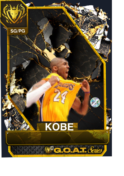 NBA 2K24 2KDB MyTeam Custom Card Collection G O A T