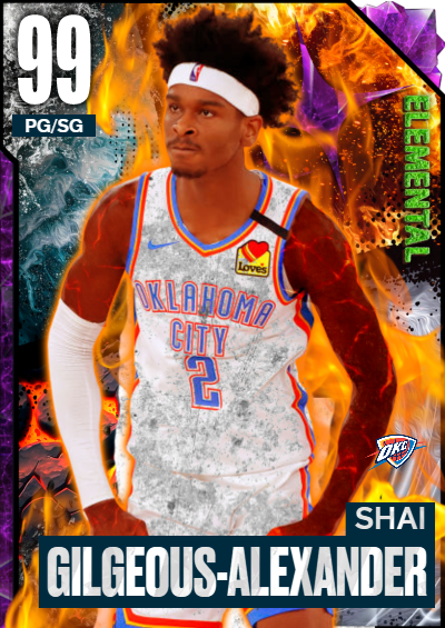 NBA 2K23 2KDB Custom Card Shai