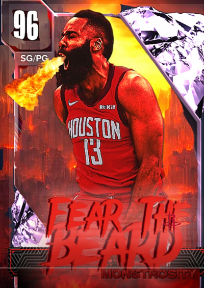 NBA 2K24 2KDB Custom Card James Harden