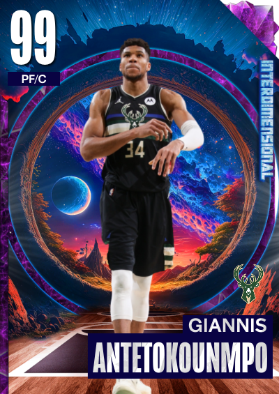 Nba K Kdb Custom Card Giannis Antetokounmpo