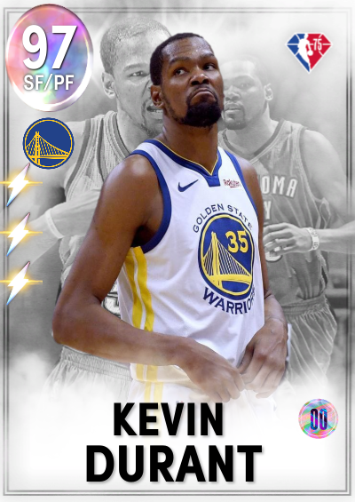 NBA 2K22 2KDB Custom Card Kevin Durant