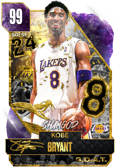 Great work from everyone that made a kobe card