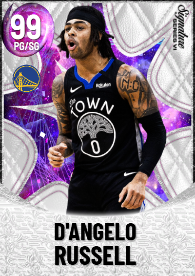 D'angelo Russell sig series vi