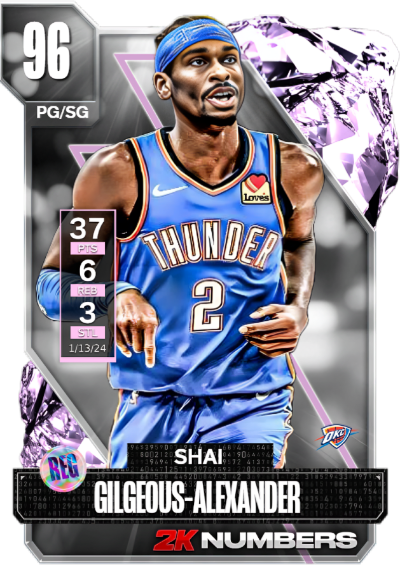 NBA 2K24 | 2KDB Custom Card (I need SGA.)