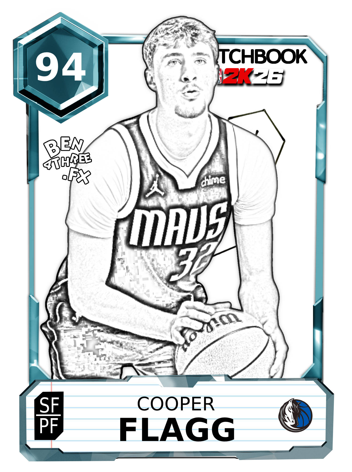 Cooper Flagg on the play